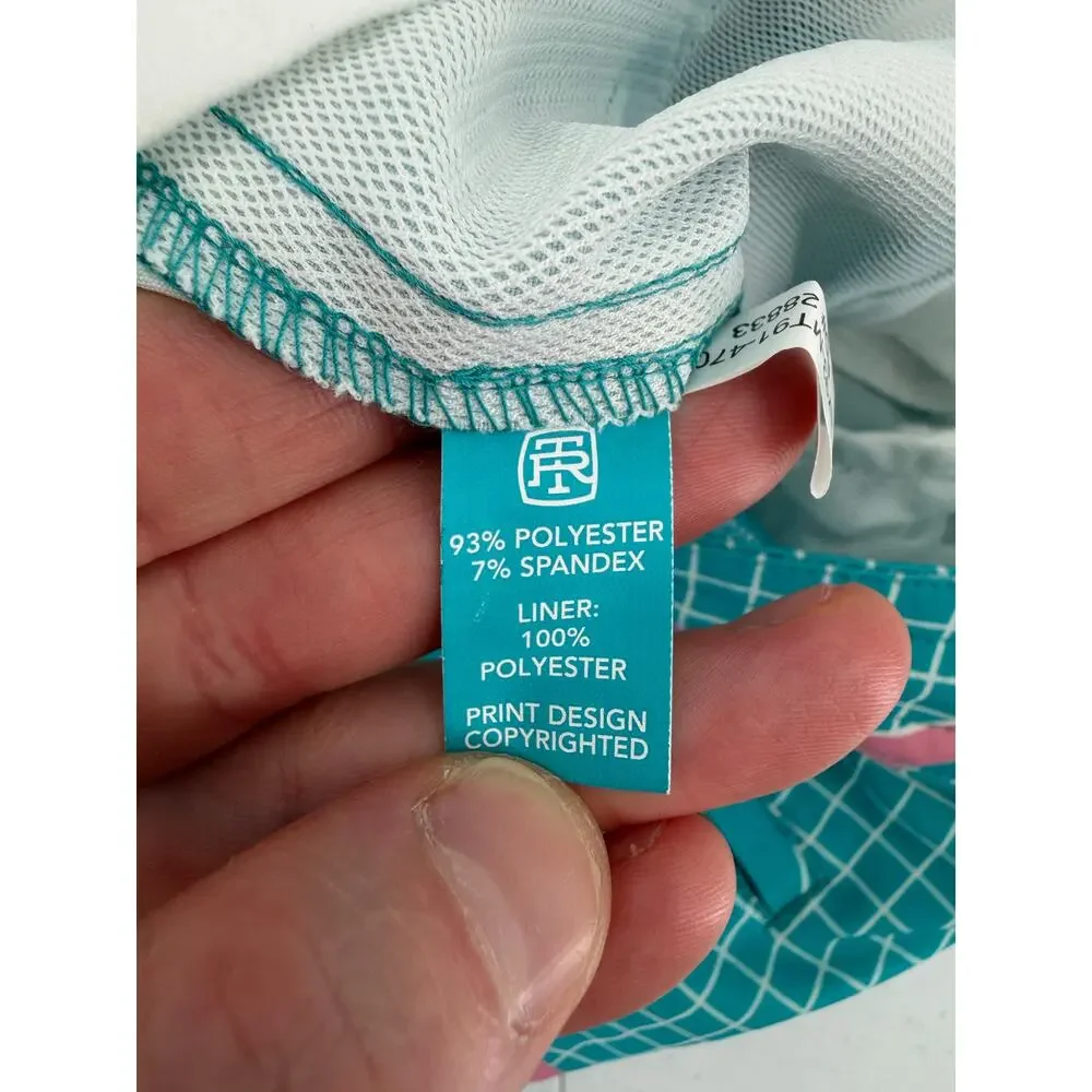 NWT Tori Richard Cool Rad Birds Pacific Blue Swim Trunks Size 36